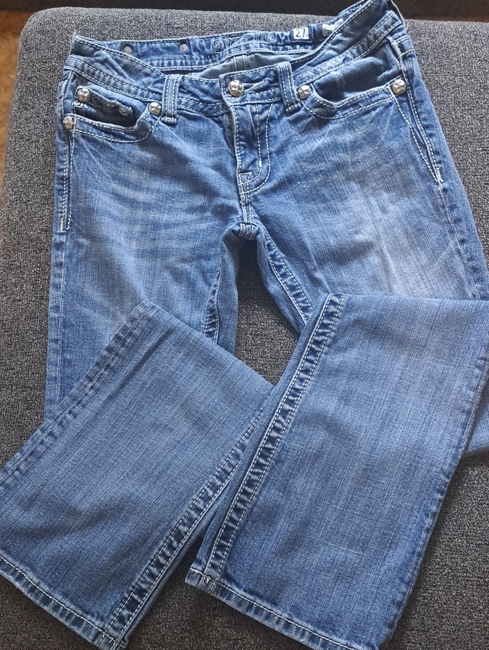 Miss Me Women's Medium Blue Bootcut Jeans